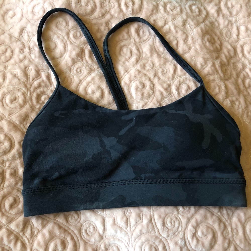 Lululemon Sports Bra Camo size 2